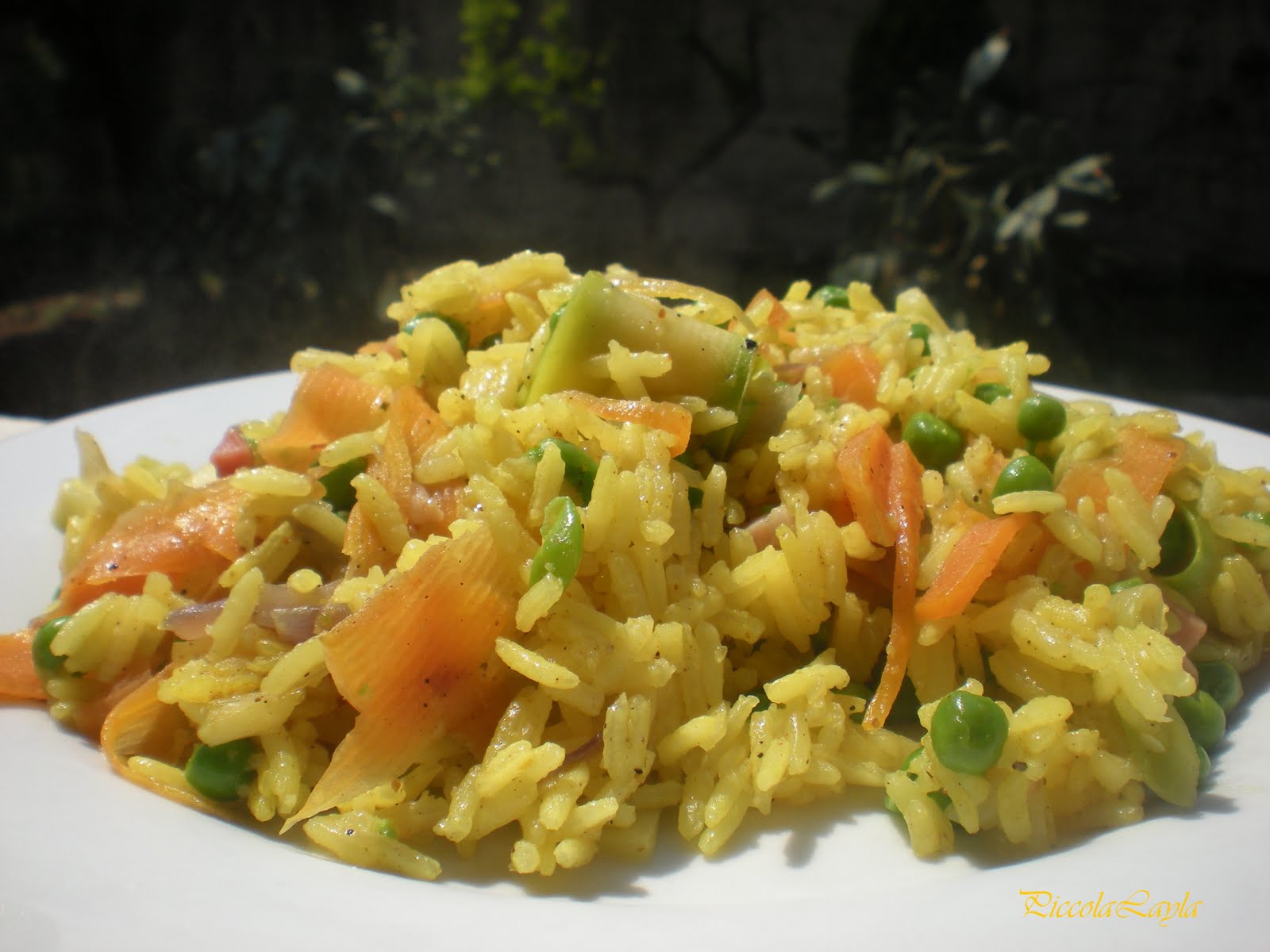 Riso Basmati con Pancetta e Verdure al Curry Profumo di Sicilia